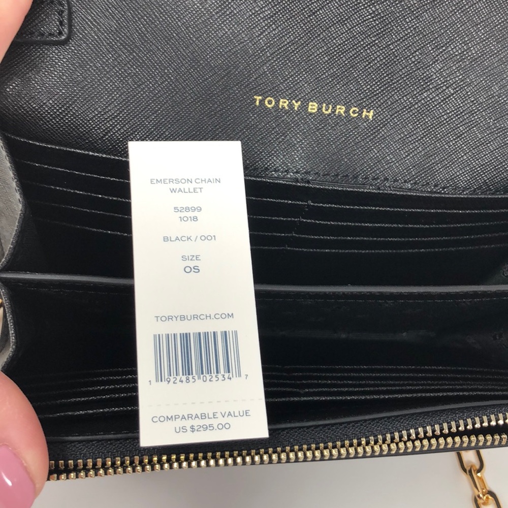 NWT Tory Burch Emerson chain wallet crossbody - Picture 6 of 8